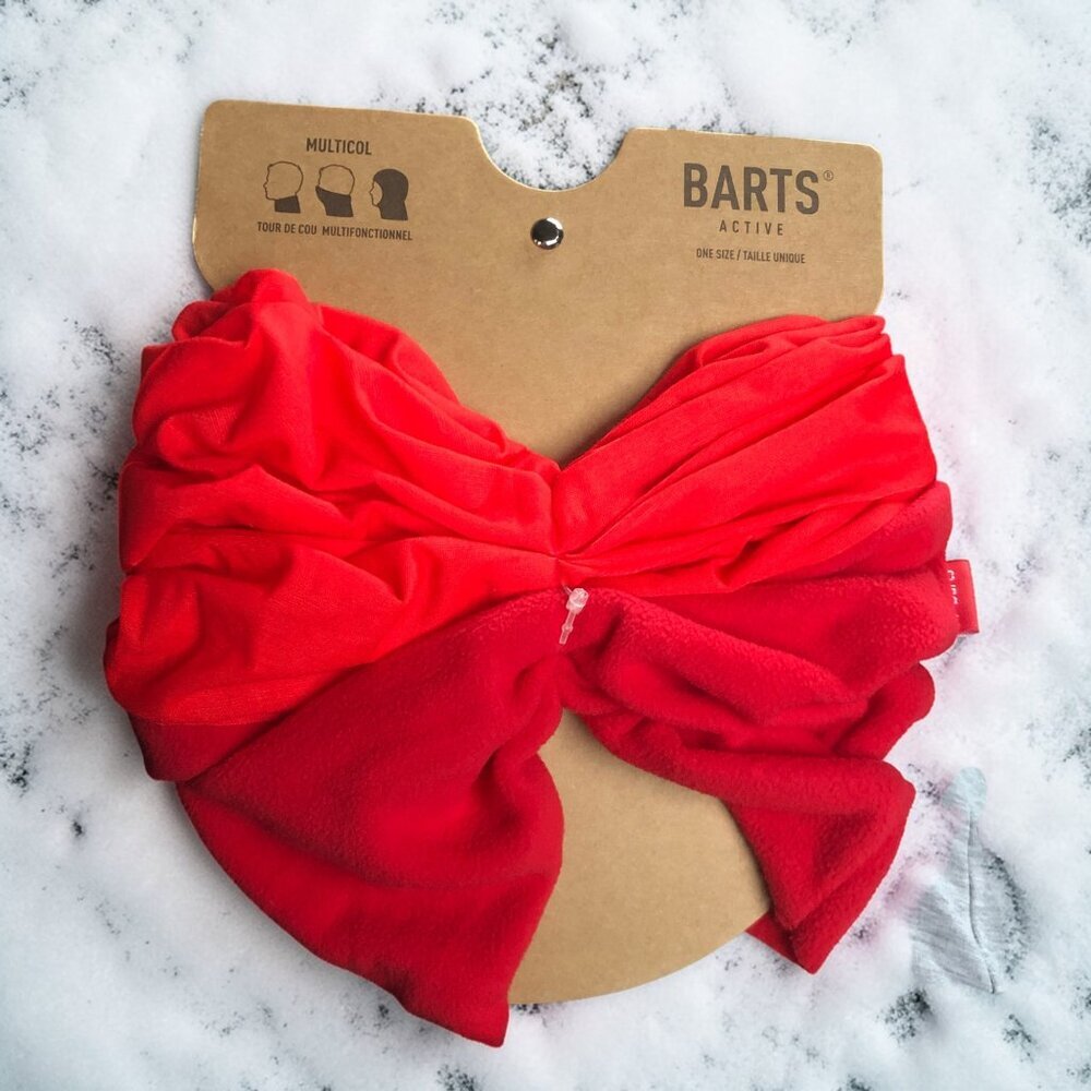 NEW BARTS ACTIVE MULTICOL POLAR FLEECE NECK WARMERS SNOOD ADULT INFINITY SCARF - Picture 2 of 5